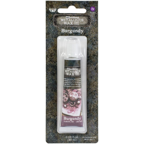 Burgundy Metallique Art Alchemy Wax | Finnabair Art Alchemy