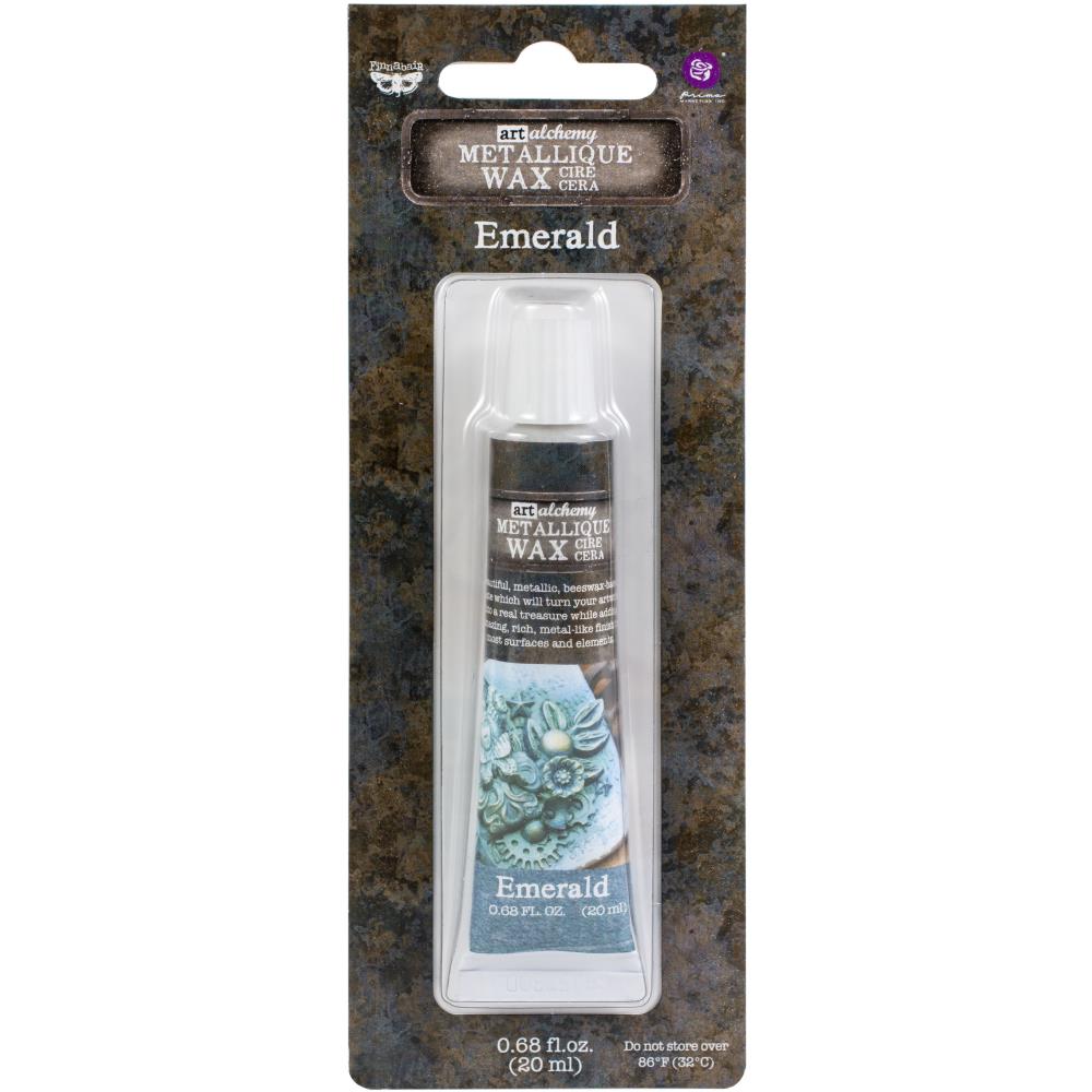 Emerald Metallique Art Alchemy Wax | Finnabair Art Alchemy