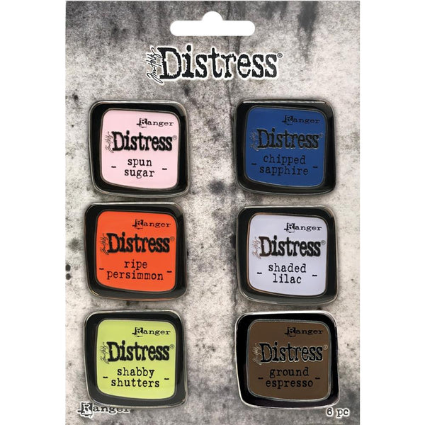 Distress Collector's Enamel Pin Set 6