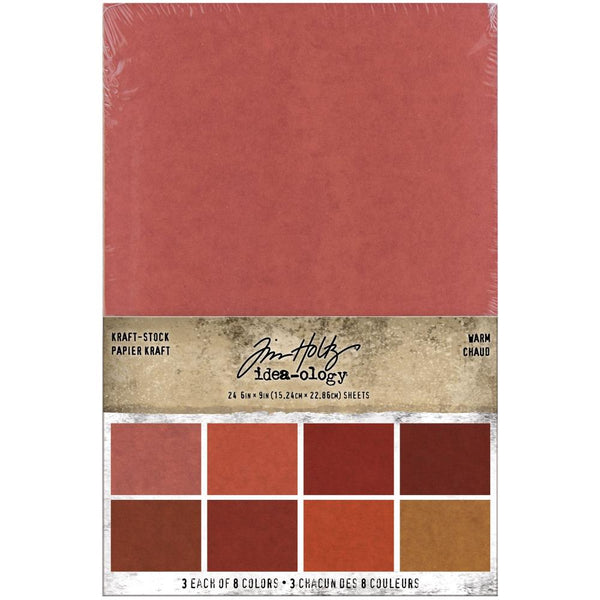 Warm Kraft Stock 6x9 Cardstock Pad | idea-ology