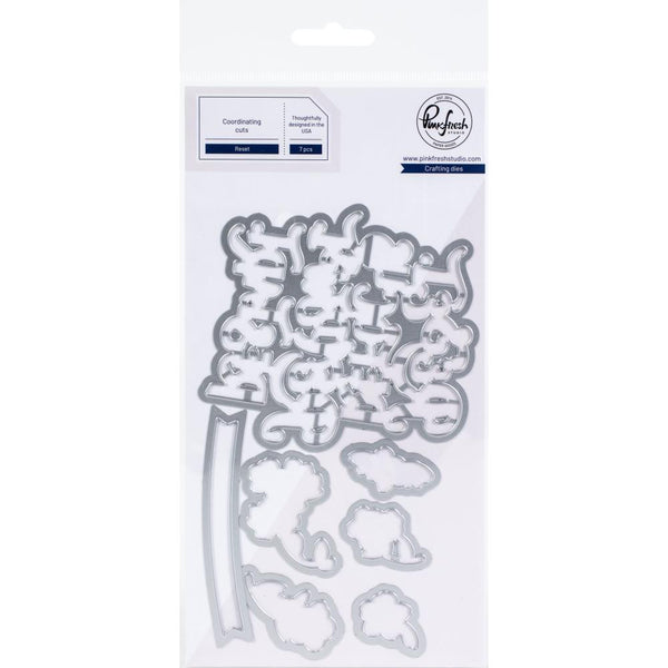 Reset 4x6 Clear Die + Stamp Set