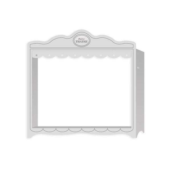Mini Theatre 3D Chipboard Decoration Base