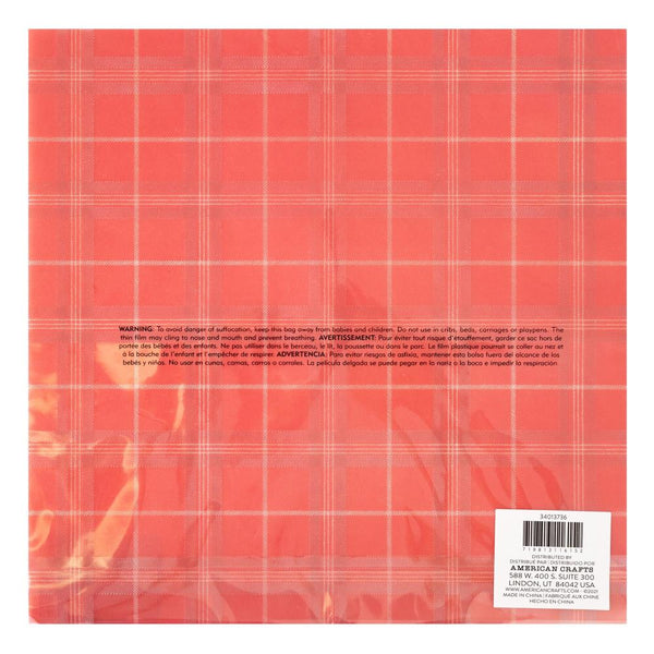 So Festive 12x12 Foiled Vellum | Mittens & Mistletoe