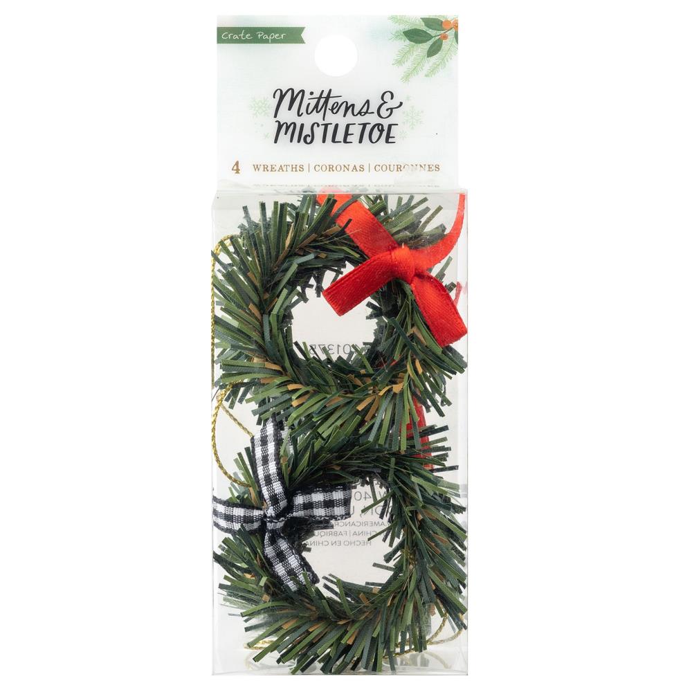Mini Wreaths | Mittens & Mistletoe