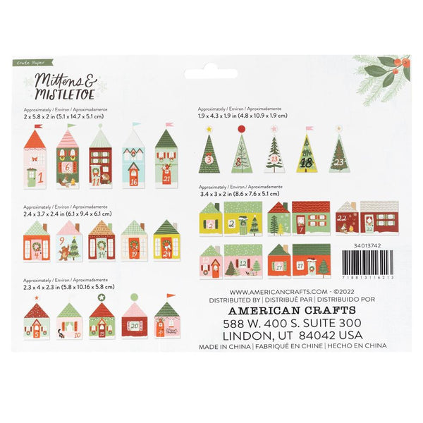 Mittens & Mistletoe Advent Calendar Kit