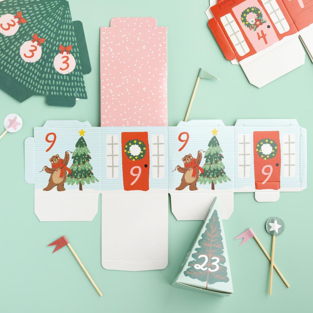 Mittens & Mistletoe Advent Calendar Kit