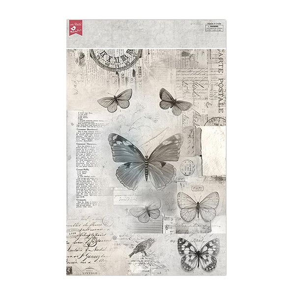 Butterfly Chronicle A4 Decoupage Paper 4pk