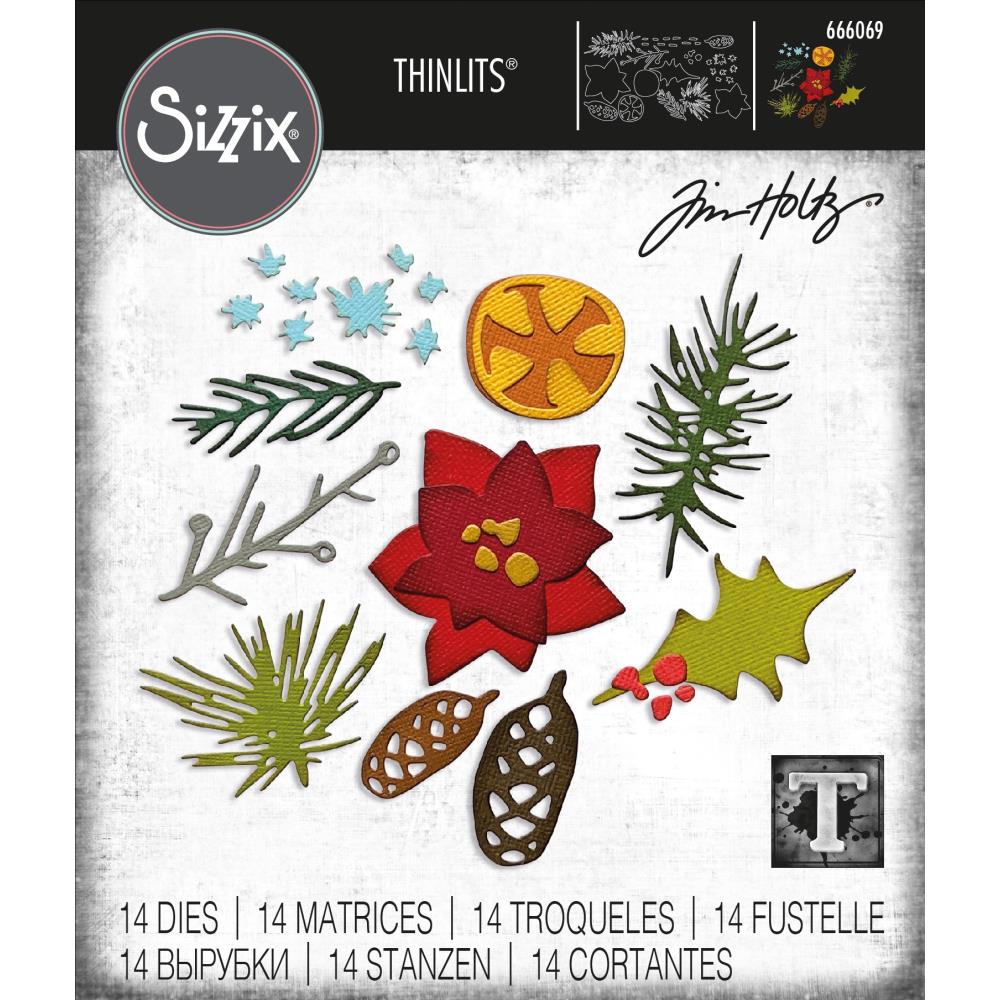 Modern Festive Thinlits Die Set {Christmas 2022} | Tim Holtz