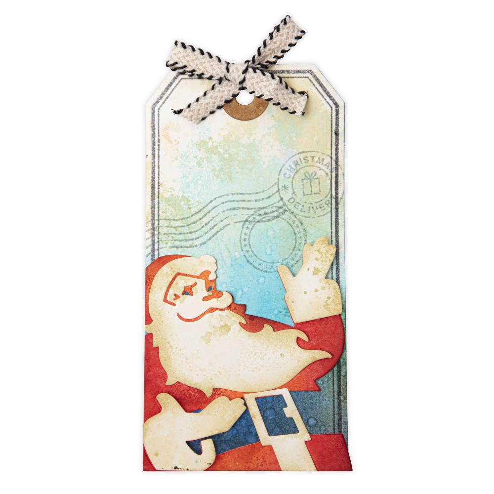 Retro Santa Thinlits Die Set {Christmas 2022} | Tim Holtz