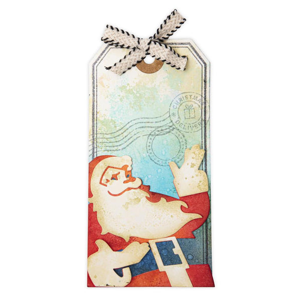Retro Santa Thinlits Die Set {Christmas 2022} | Tim Holtz