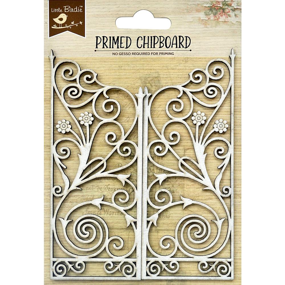 Fairy Gate Primed Laser-Cut Chipboard