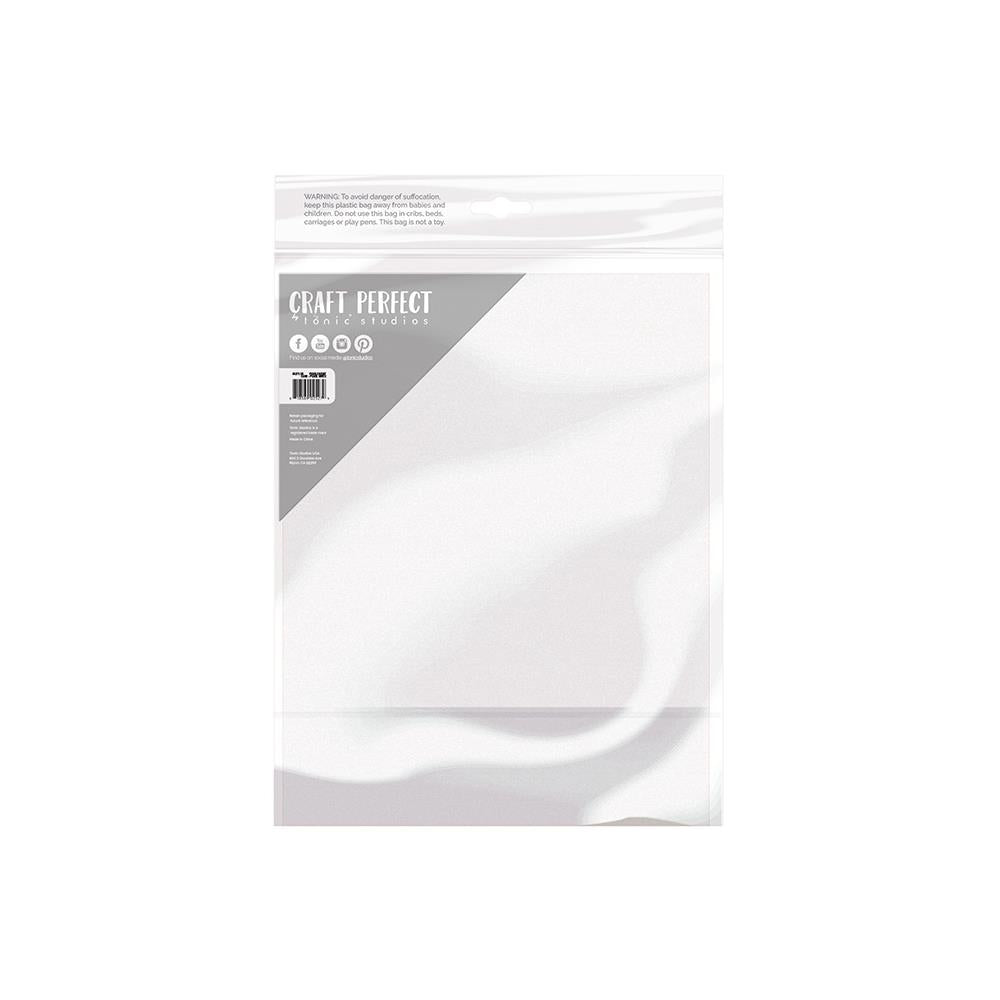 Pearl White Pearlescent 8.5x11 Cardstock 5pk