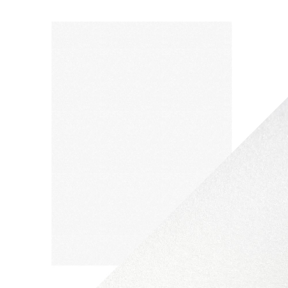 Pearl White Pearlescent 8.5x11 Cardstock 5pk