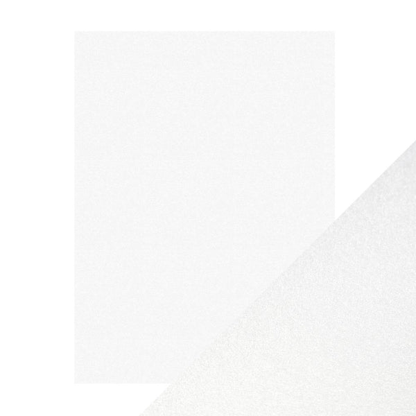 Pearl White Pearlescent 8.5x11 Cardstock 5pk