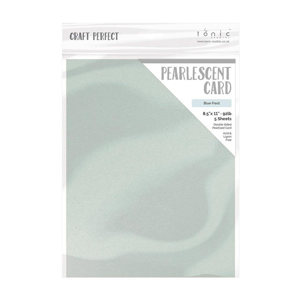 {coming soon!} Blue Frost 8.5x11 Pearlescent Cardstock 5pk