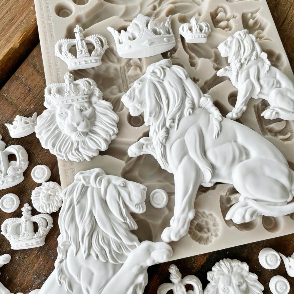 Regal Lions Silicone Mould {Finnabair}