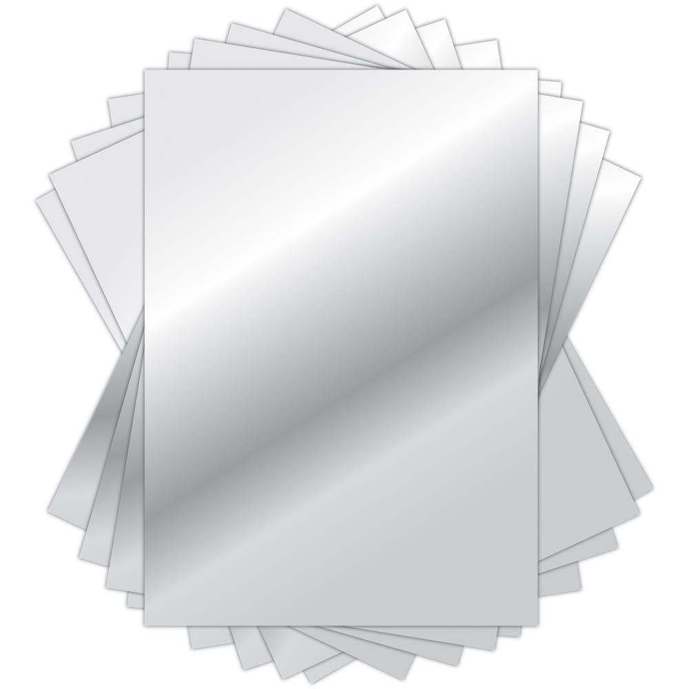 Silver A4 Essential Mirror Card 10pk