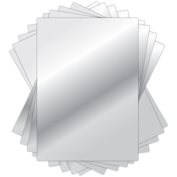 Silver A4 Essential Mirror Card 10pk