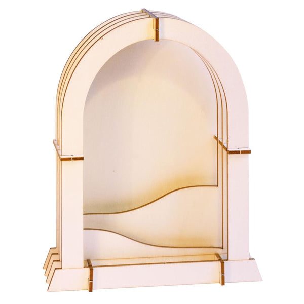 Dome Plywood Scenery No. 2 Vignette