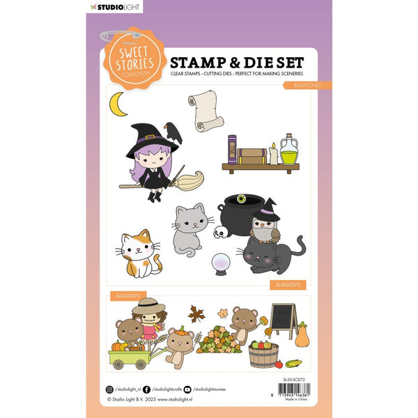 Bewitched Stamp + Die Set No. 72 | Sweet Stories