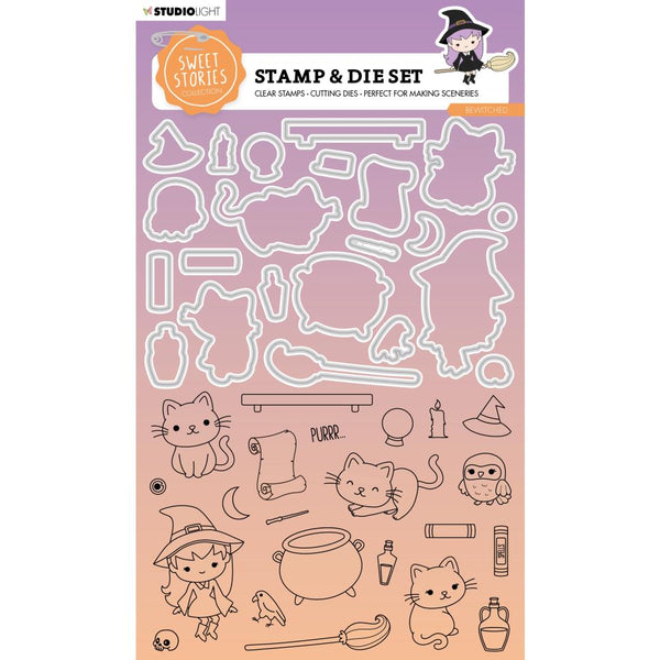 Bewitched Stamp + Die Set No. 72 | Sweet Stories