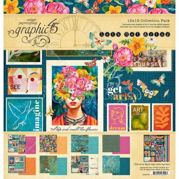 Let's Get Artsy 12x12 Collection Pack