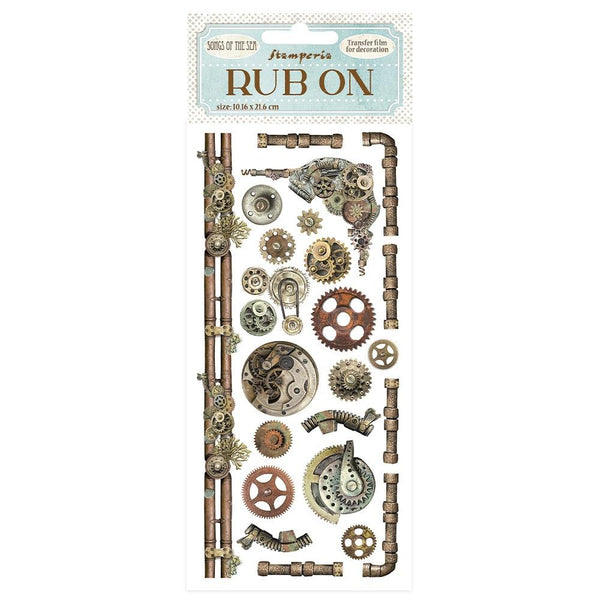 Mechanisms and Pipes Rub-ons