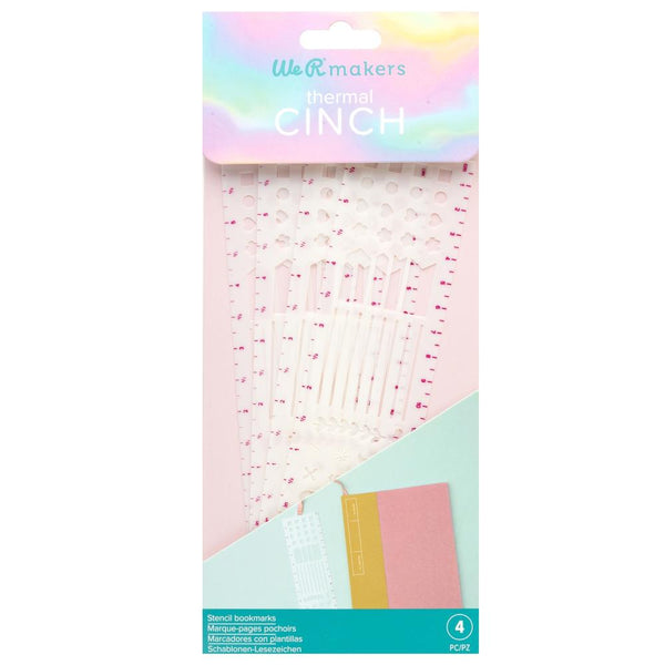 Cinch Thermal Stencil Bookmarks 6pk