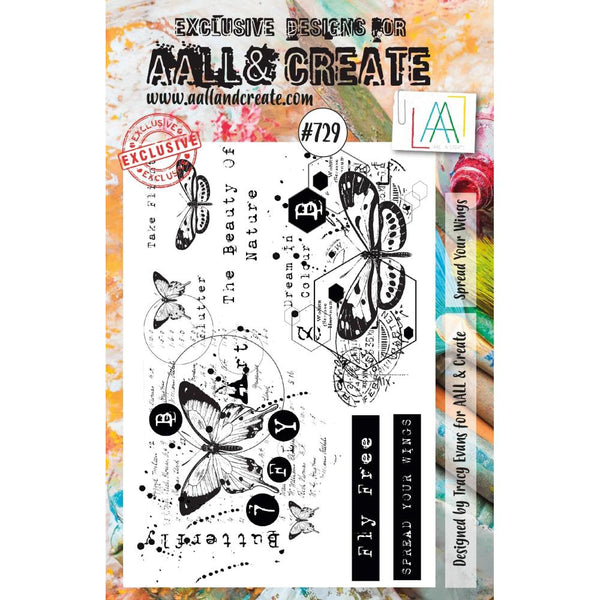 Spread Your Wings Stamp Set {No. 729}