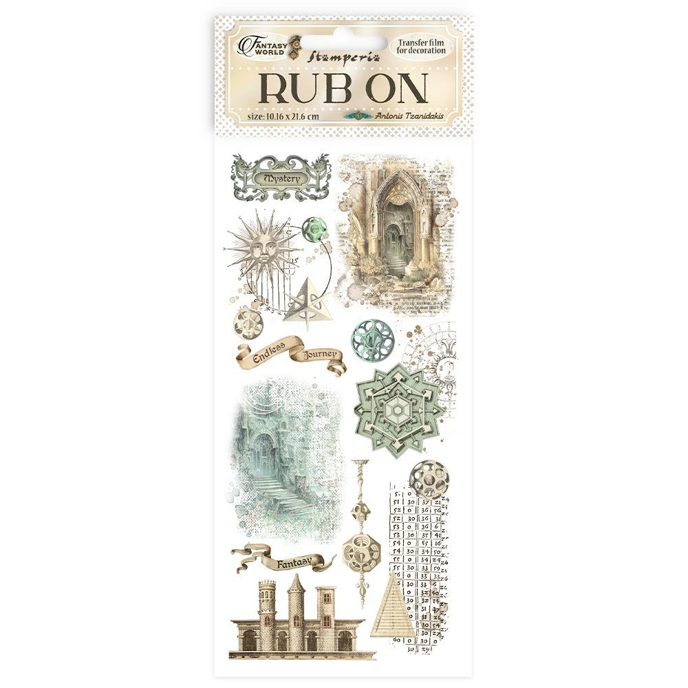 Elements Rub-on Transfers | Sir Vagabond in Fantasy World