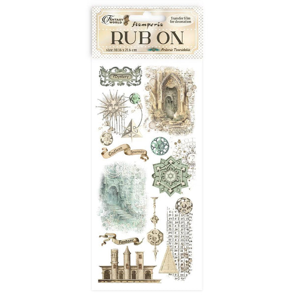 Elements Rub-on Transfers | Sir Vagabond in Fantasy World