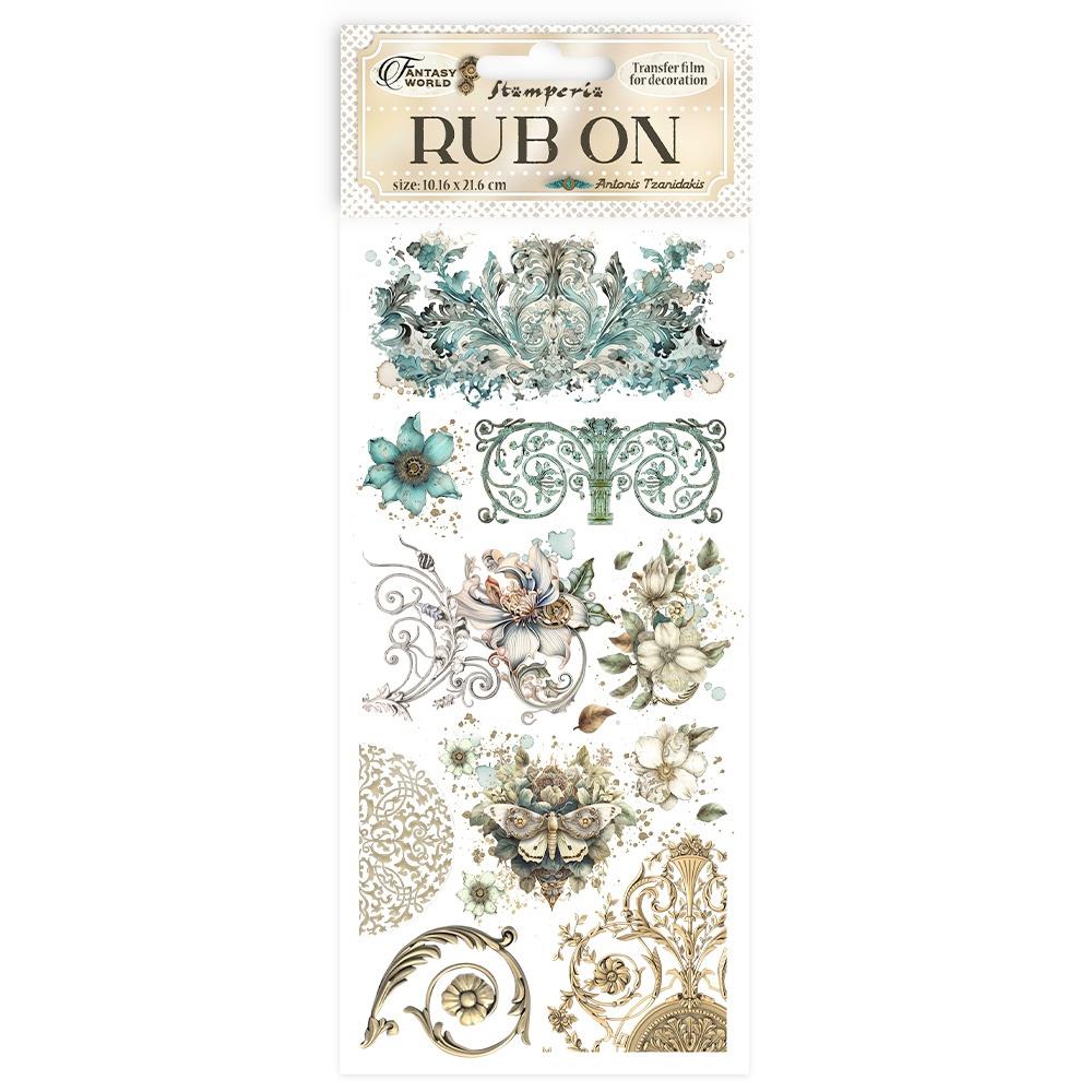 Flowers & Butterflies Rub-on Transfers | Sir Vagabond in Fantasy World