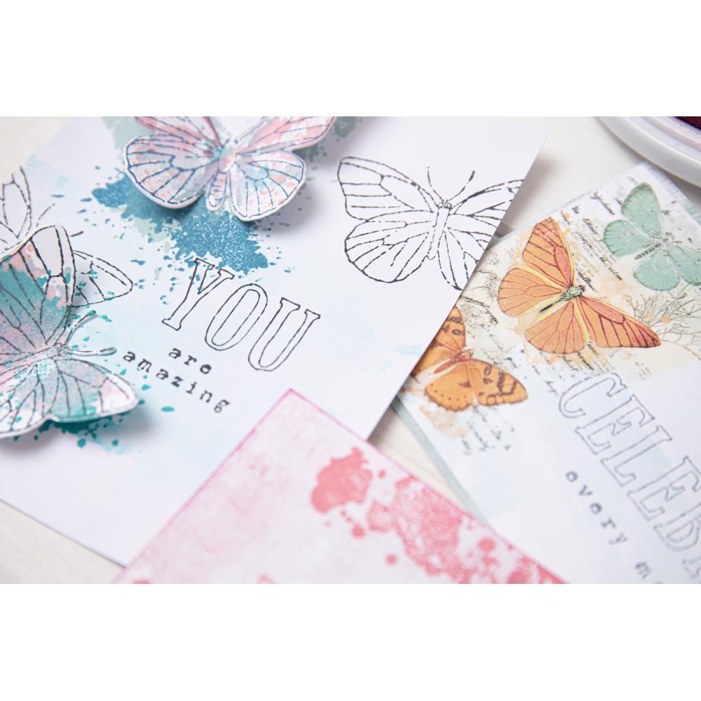 Sizzix Clear Stamps by 49 & Market