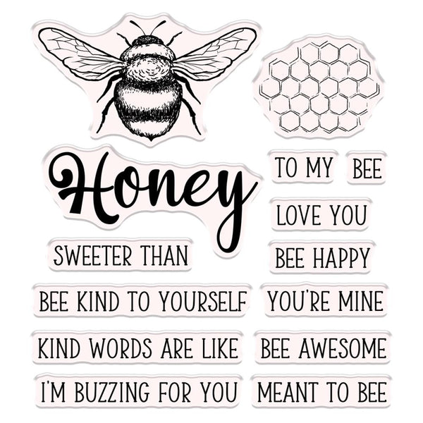 Sweet Honey Bee Stamp & Die Set | Nature's Garden