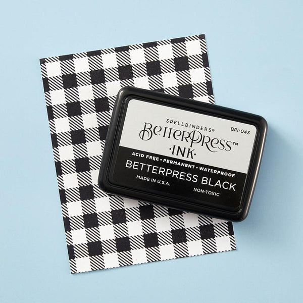 Black BetterPress Full Size Ink Pad