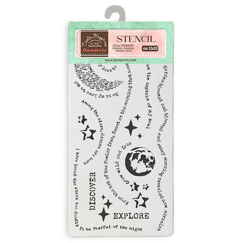 Secret Diary Stencil | Create Happiness