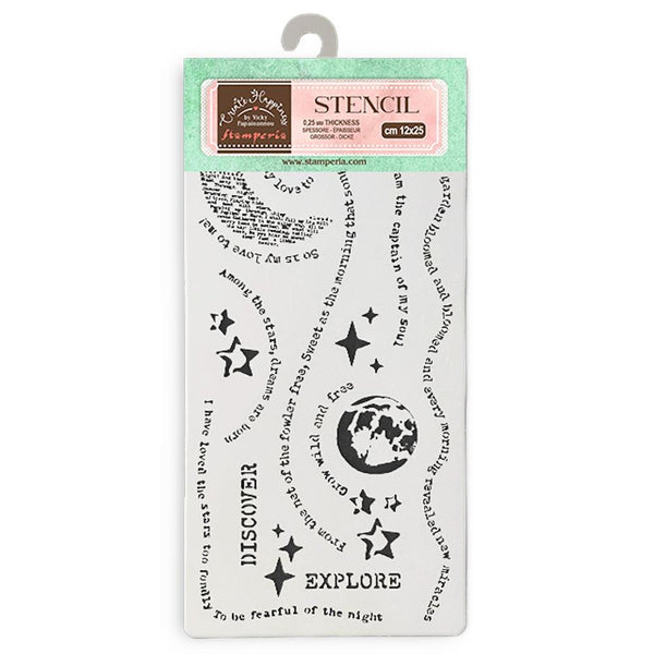 Secret Diary Stencil | Create Happiness