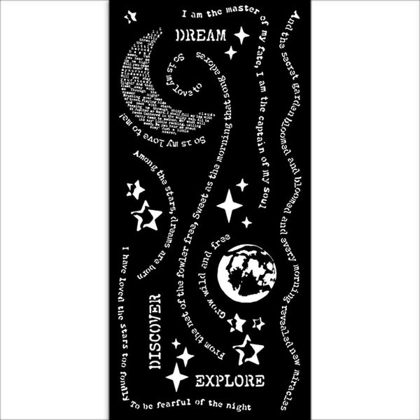 Secret Diary Stencil | Create Happiness