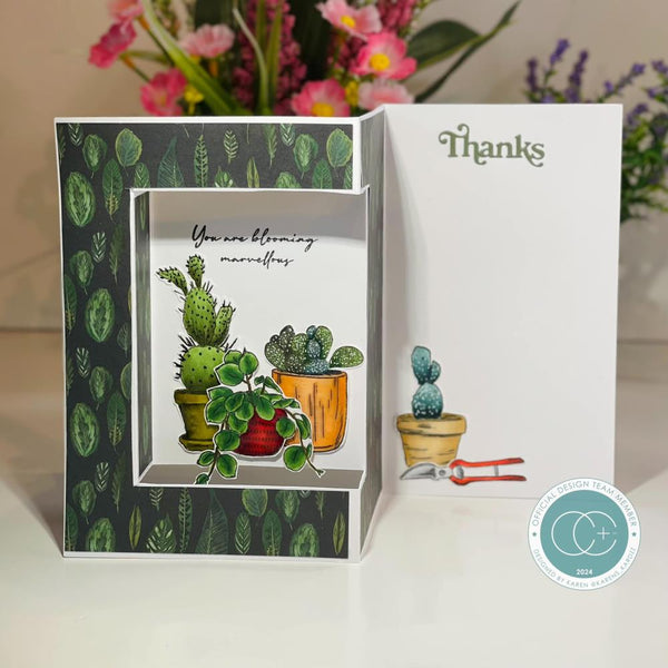 Botany Boutique Cactus Clear Stamp Set {coming soon!}