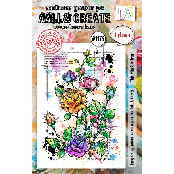 This Much is True A7 Clear Stamp Set No. 1175