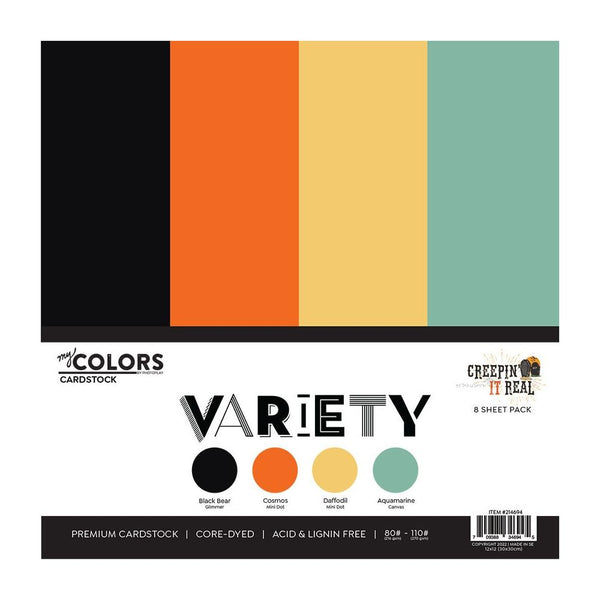 Creepin' It Real 12x12 Cardstock Variety Pack