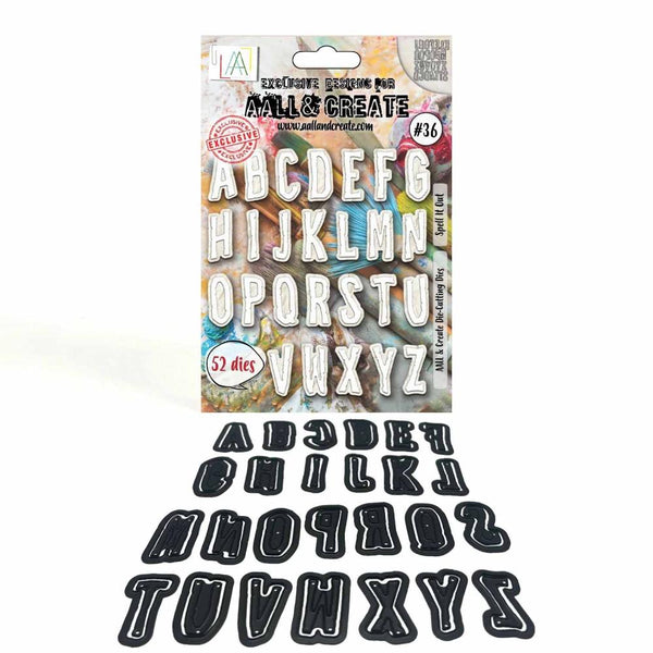 Spell it Out Alphabet Die Set No. 36