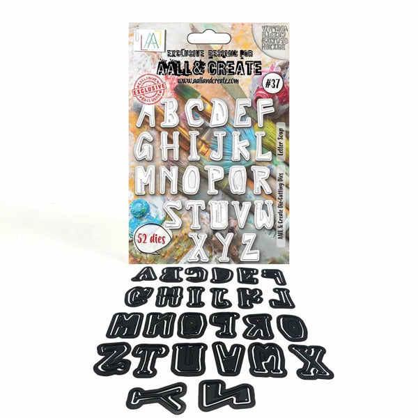 Letter Soup Alphabet Die Set No. 37