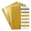 Gold Assorted 8.5x11 Treasured Cardstock 15pk