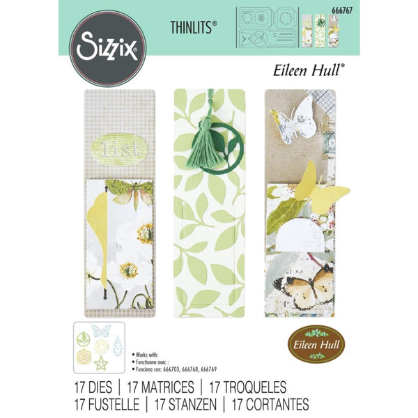 Bookmark w/ Toppers & Pockets Die Set | Eileen Hull