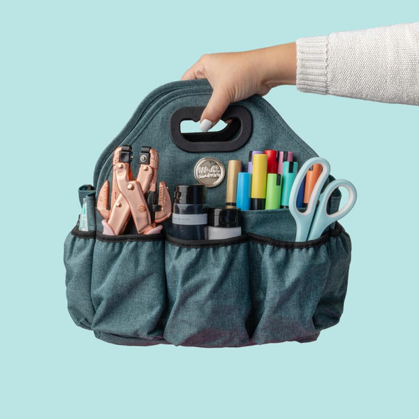 Mint/Teal Craft Storage Tote {arrives 10/1}