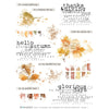 Fall Stories 6x8 Rub-on Transfer Set