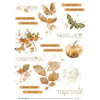 Fall Stories 6x8 Rub-on Transfer Set