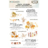 Fall Stories 6x8 Rub-on Transfer Set