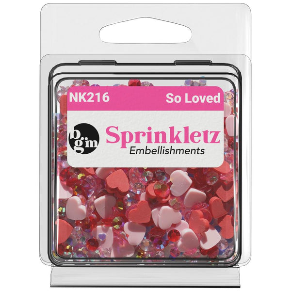 So Loved Sprinkletz Shaker Embellishments